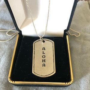 Long Hawaiian style necklace